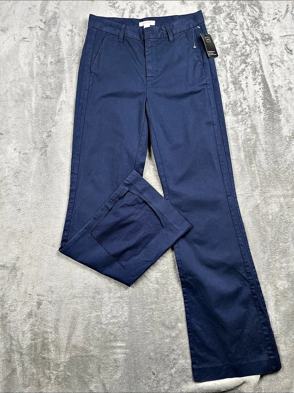 Outerknown M Nomadic Pants Blue Straight Leg Pants FLAW